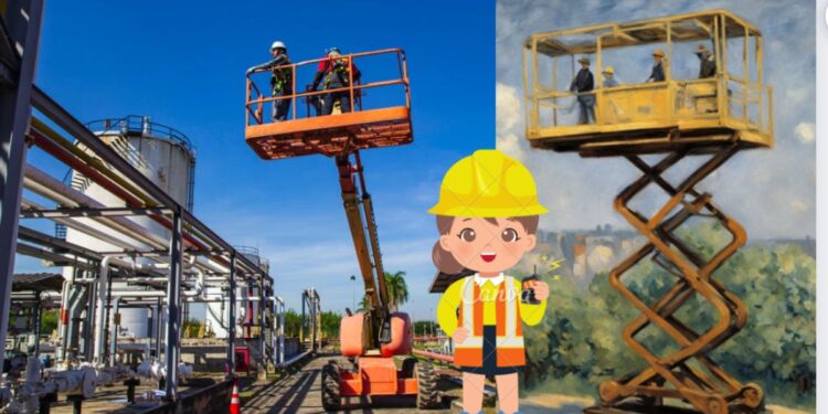 मोबाइल एलिवेटिंग वर्क प्लेटफ़ॉर्म (MEWPs)  खतरों को ठीक से नियंत्रित किया जाना चाहिए।